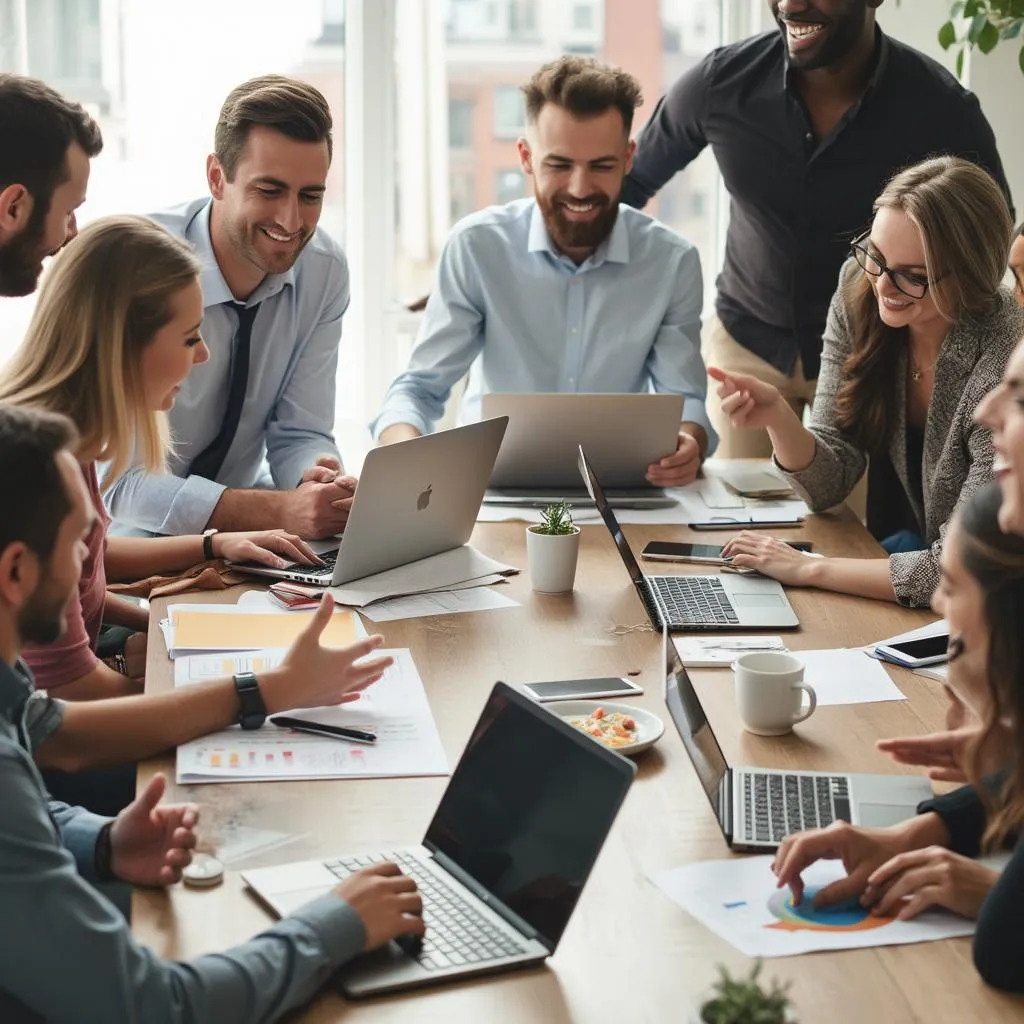 Equipo de Consultores Colaborando
